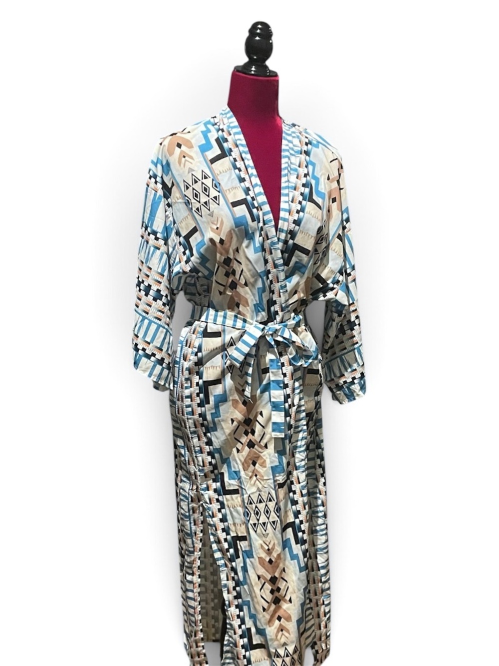 Dazy Geo Print Boho Kimono Size XS